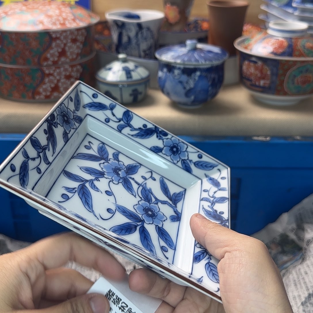 小***雀瓷片261 回流日瓷全场满18米包邮