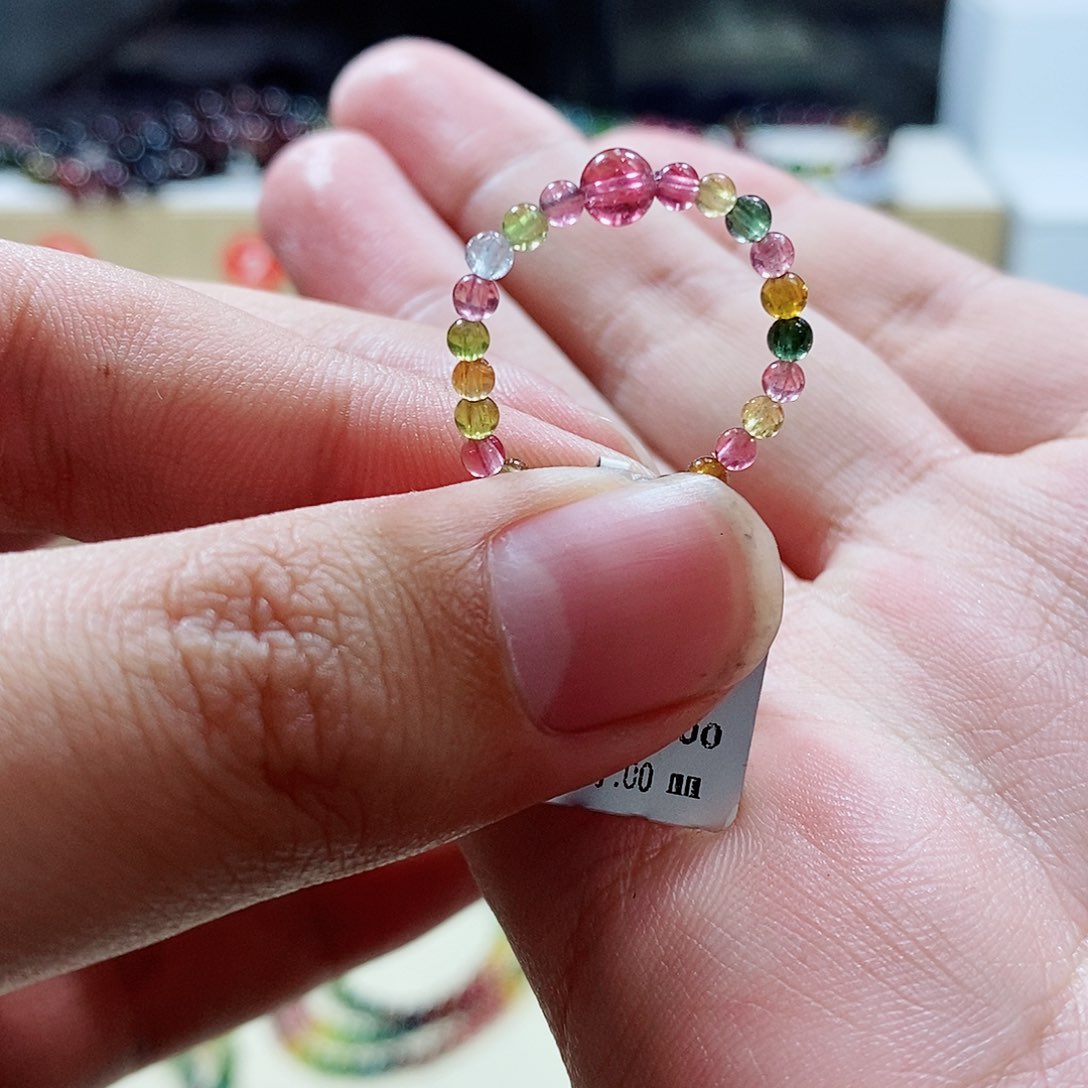 碧玺手链未镶嵌碧玺