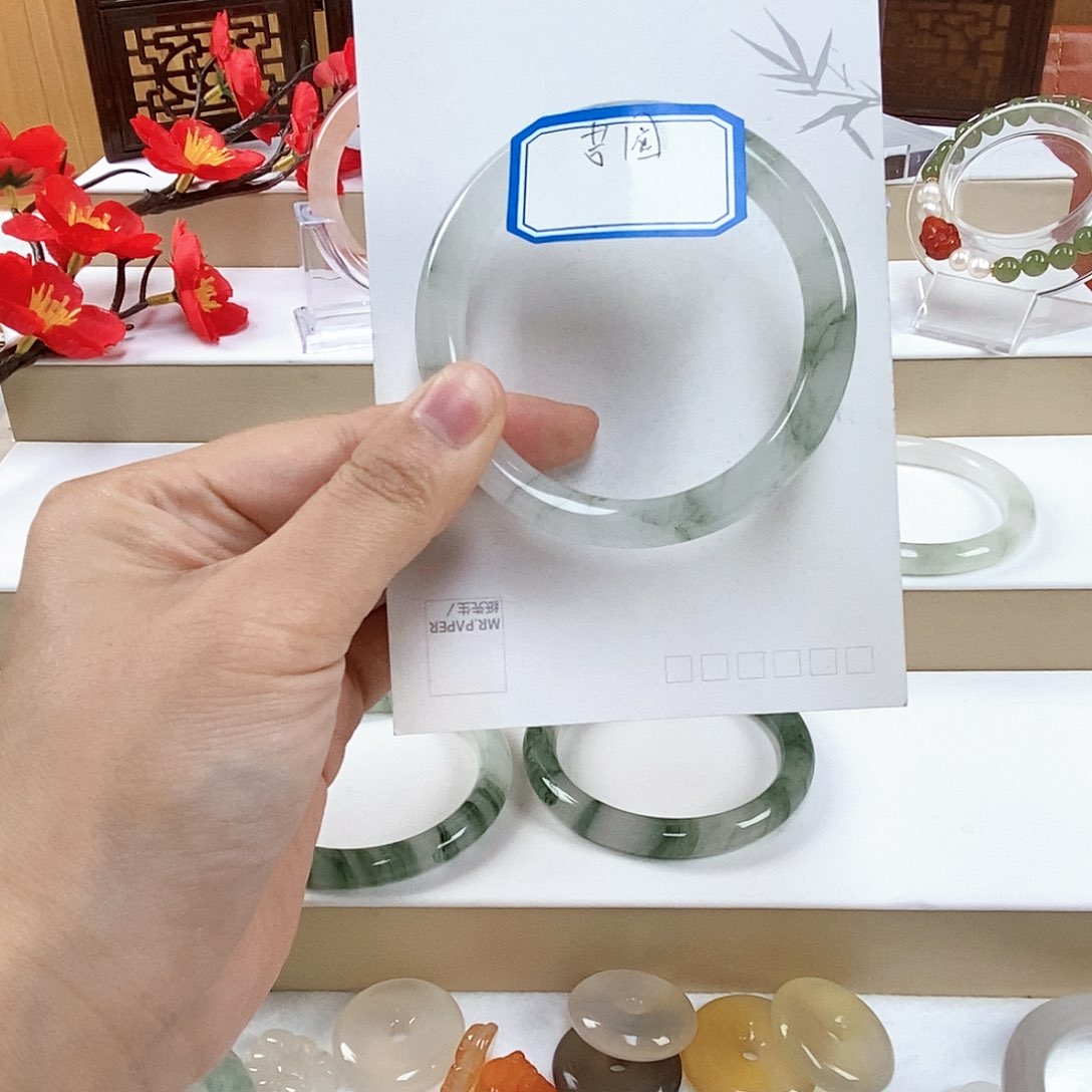 石英质玉手镯未镶嵌～芋圆
