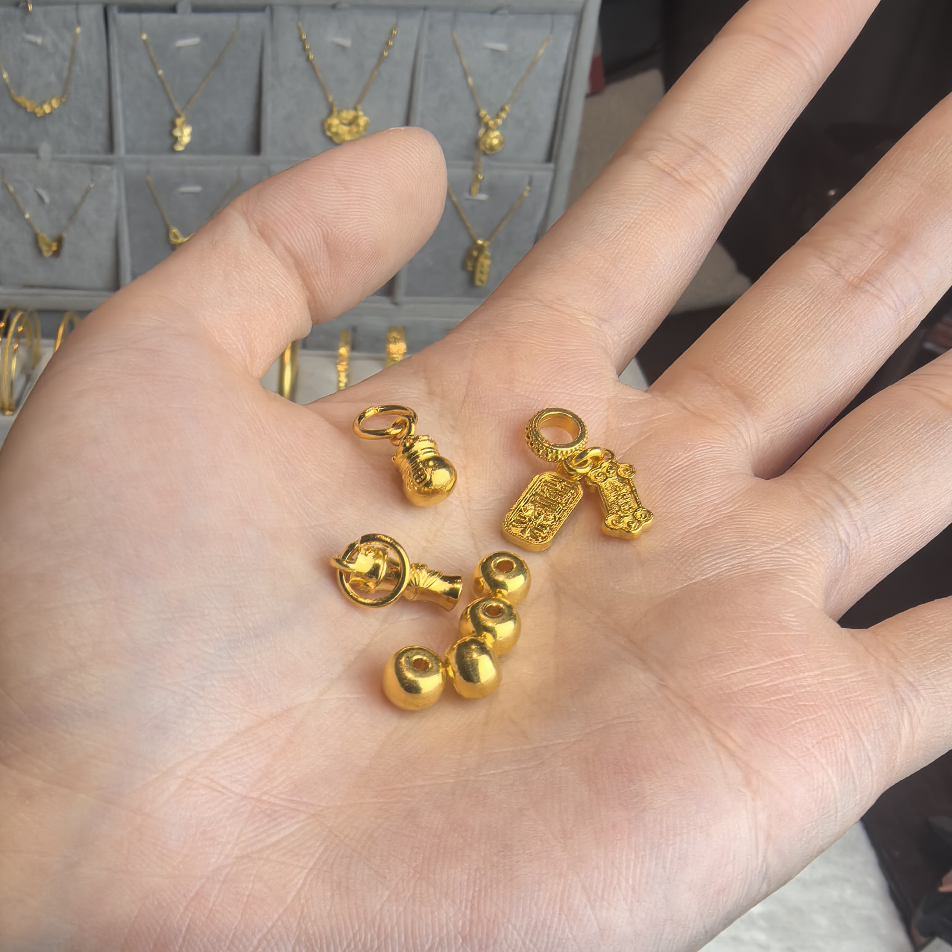 足银银制品 足银小配件