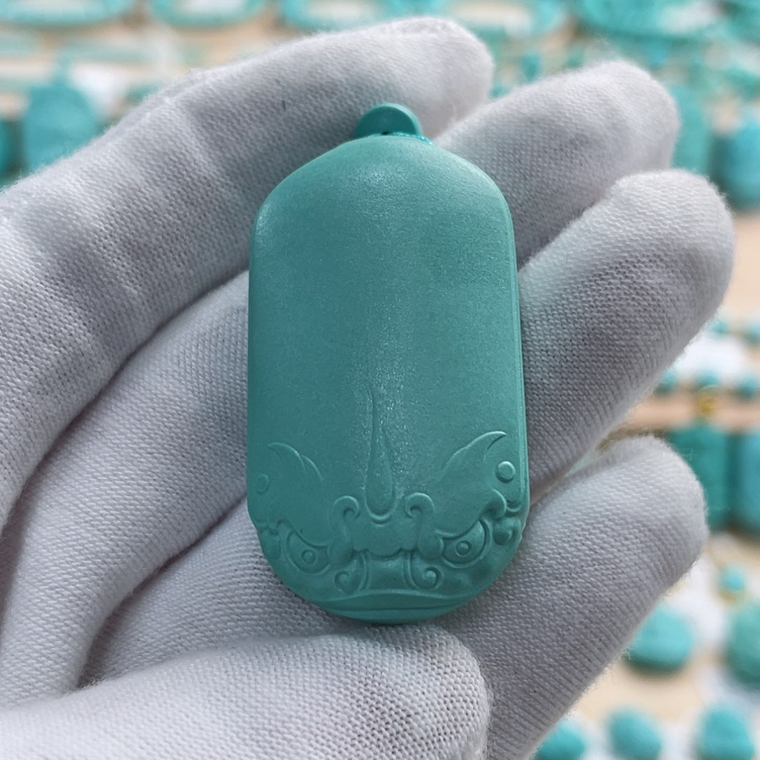 绿松石珠宝奇石未镶嵌