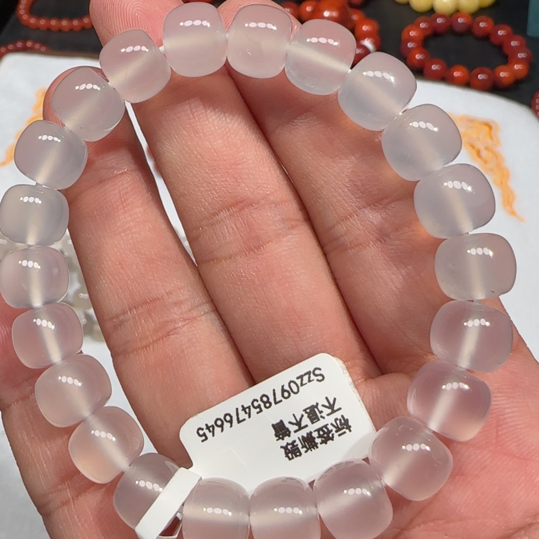 月***尔玛瑙/玉髓未镶嵌手链