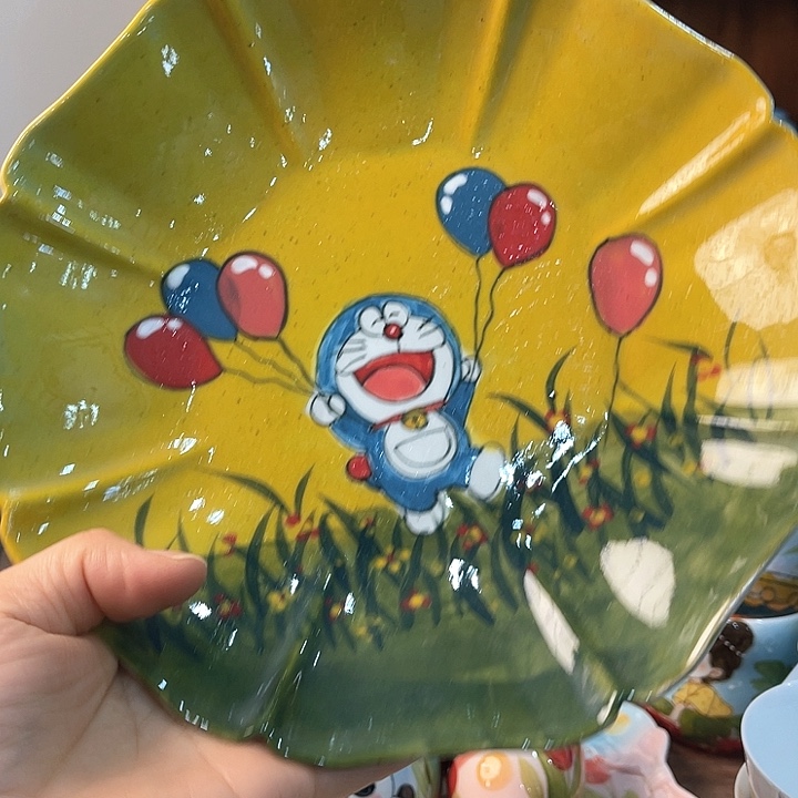 陶景德镇釉下手绘陶瓷 