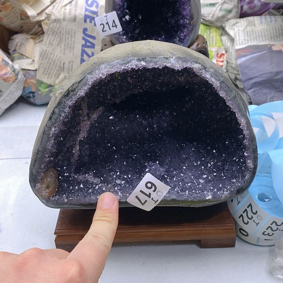 紫晶大型摆件（非配饰）未镶嵌