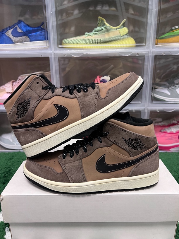 42.5码/aj1巧克力休闲鞋/二手正品9新