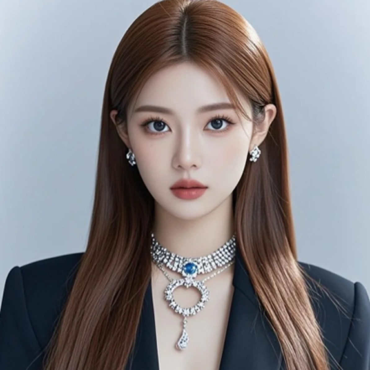 50cm7a全真发夏季超薄仿真头皮递针工艺全真发整顶假发