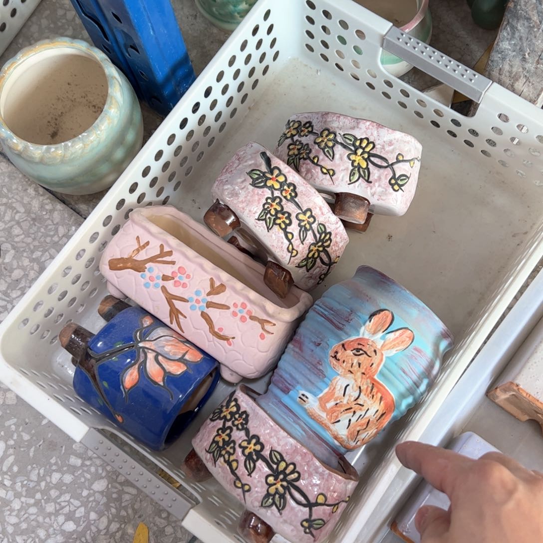 陶瓷多肉小花盆@@