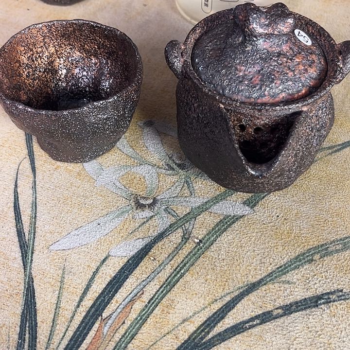 @****&荥经黑砂茶具宝瓶+杯子福利