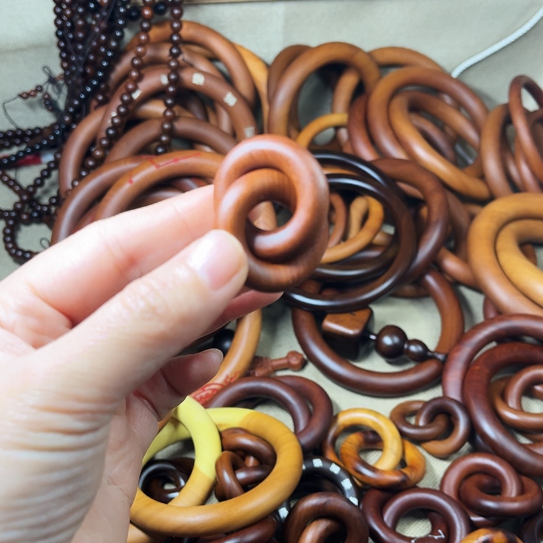 @***生木质非金属1.5圈口枣木