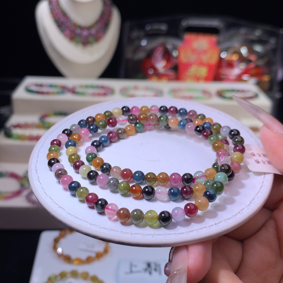 碧玺手链未镶嵌碧玺