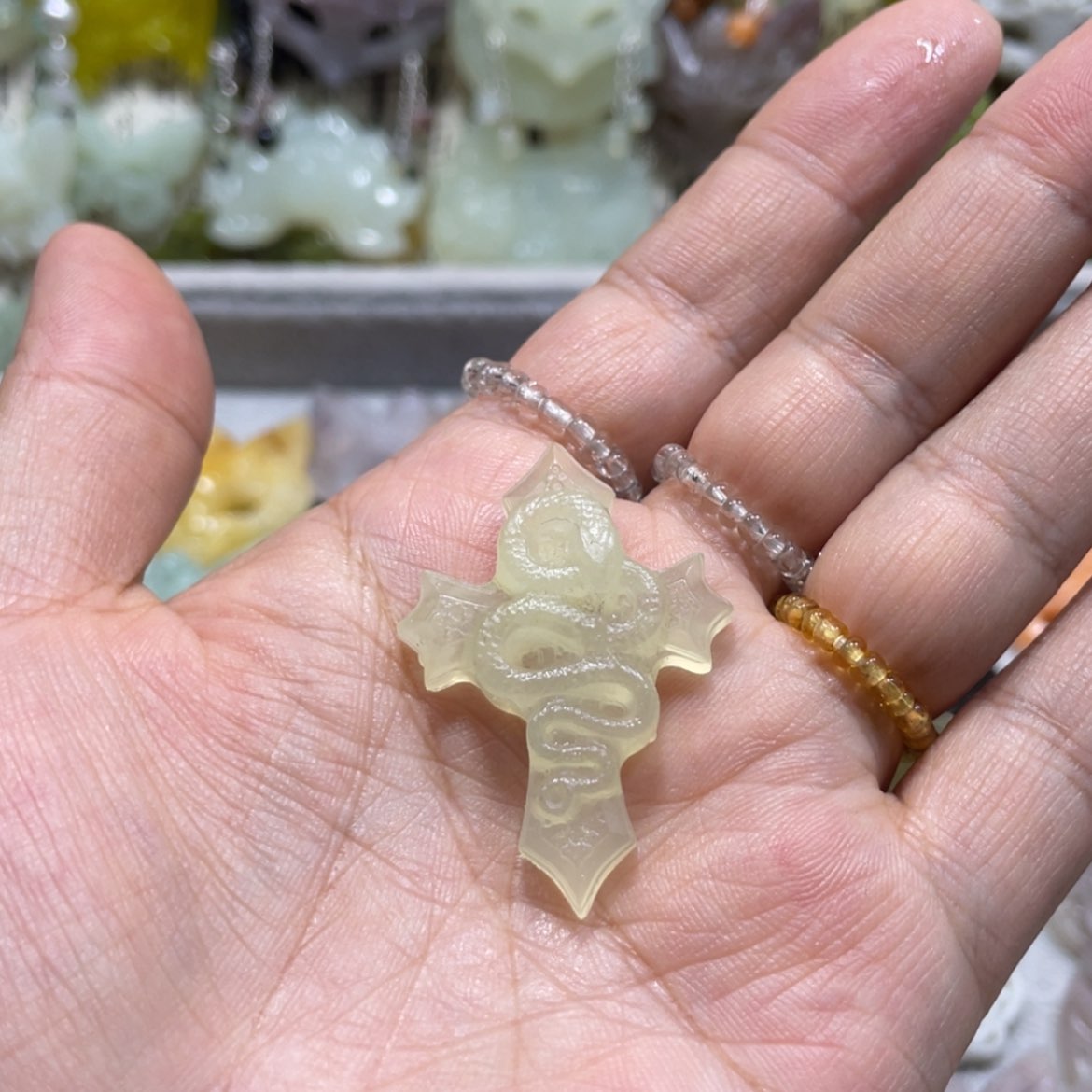 【闪购商品】岫玉颈饰未镶嵌106吊坠