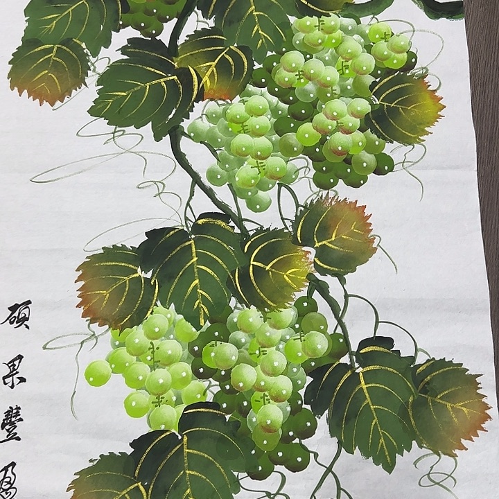 手绘国画作品作品展9999