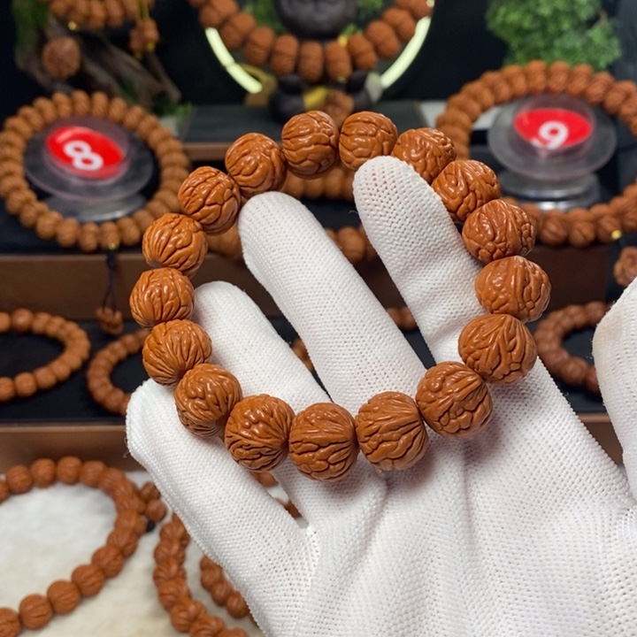 桃核吊坠秦岭龙纹