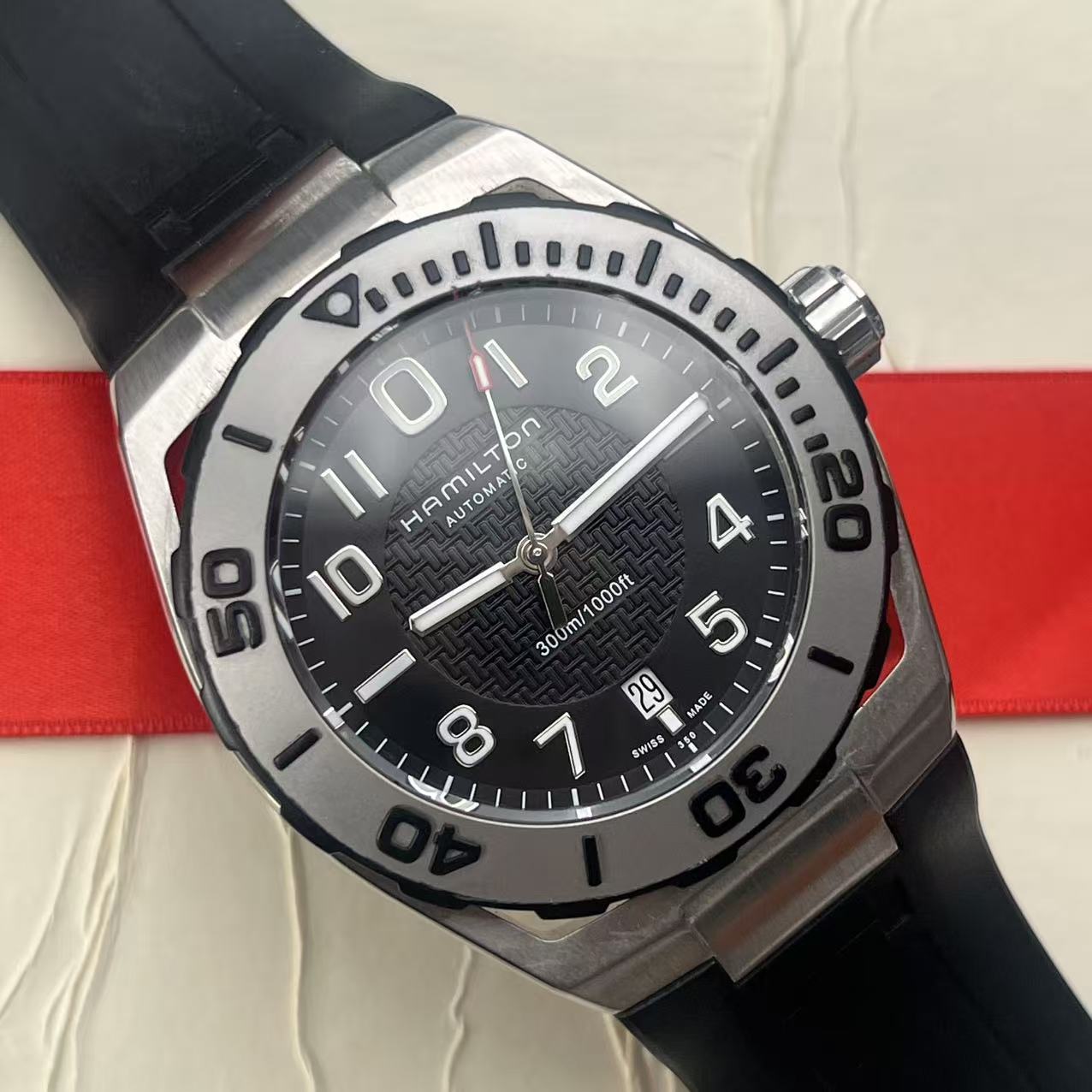 99新 Hamilton/汉米尔顿 汉米尔顿魔鬼鱼自动机械男表表径42mm