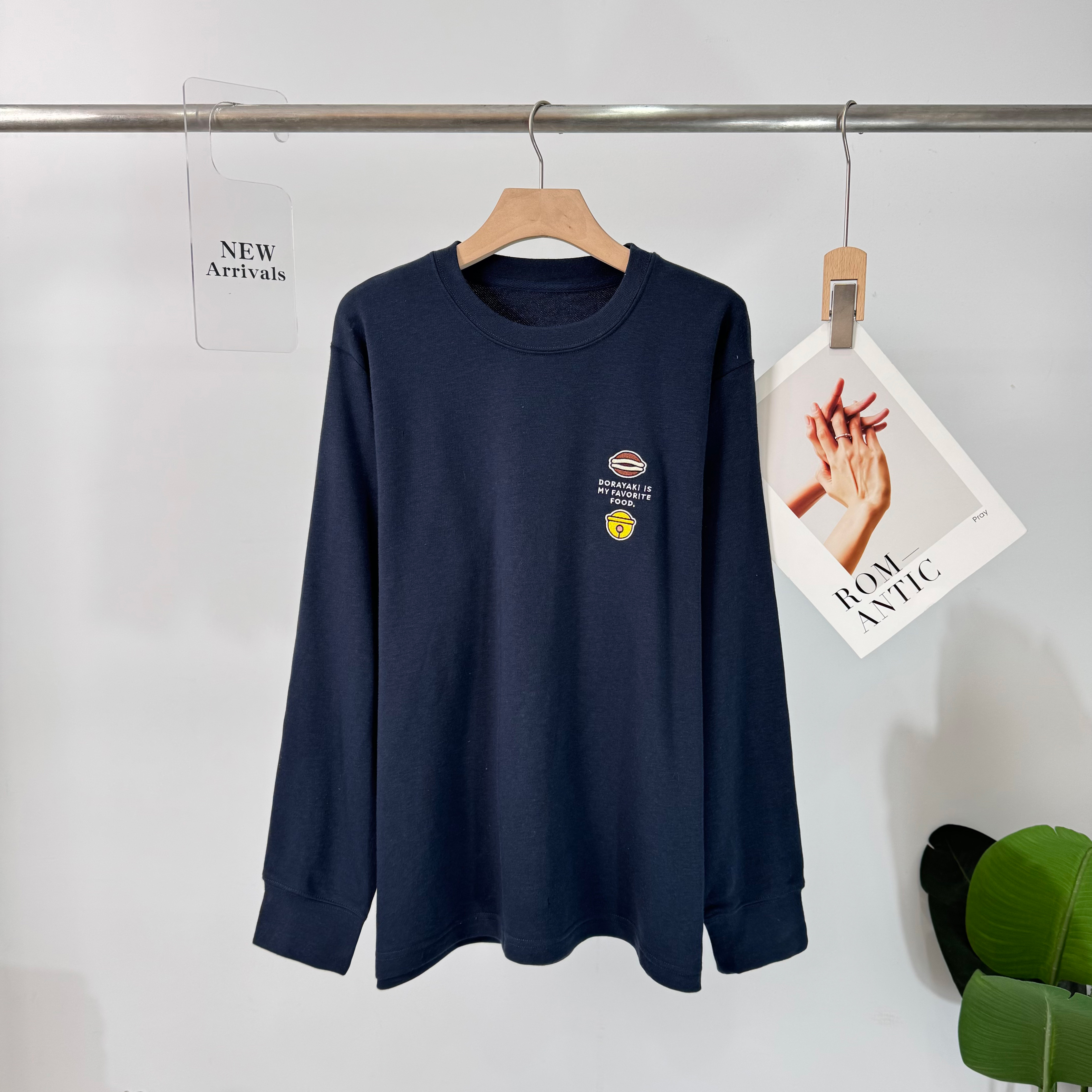 c875男女同款卡通动漫免烫毛衣春秋宽松长袖螺纹套卫衣-T52