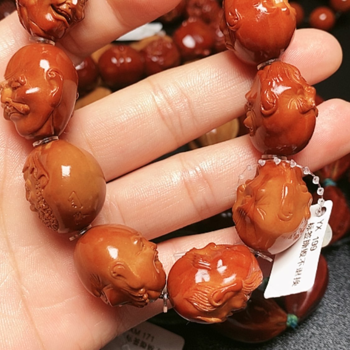 【闪购商品】橄榄核吊坠秦****饭橄榄褐