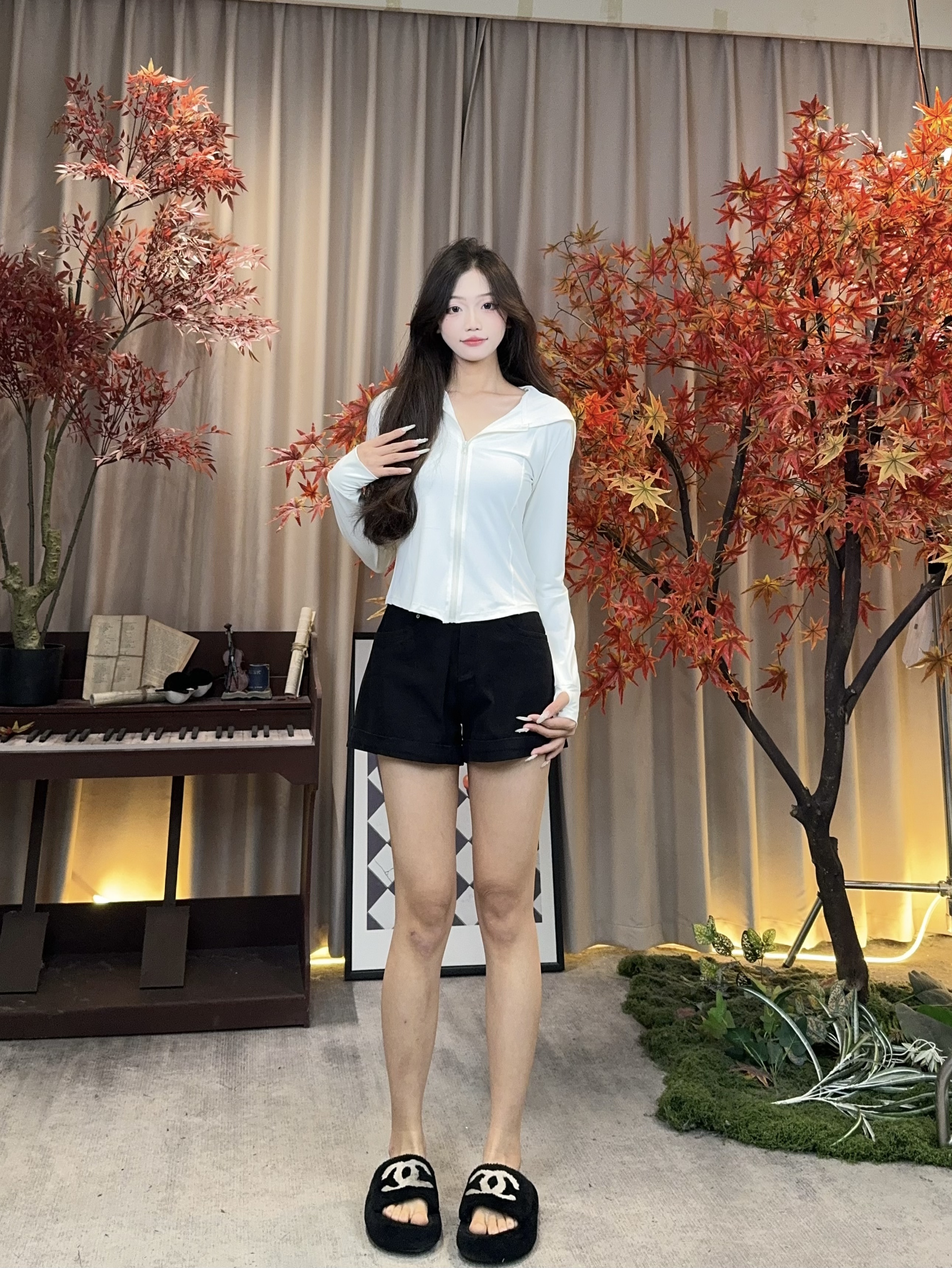 夏季新品高腰法式显瘦气质上衣BE4459+BSW421367+BB4371