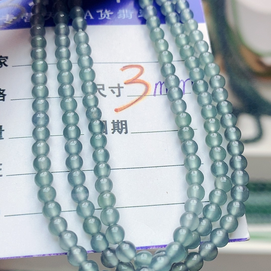 未镶嵌手串翡翠翡翠