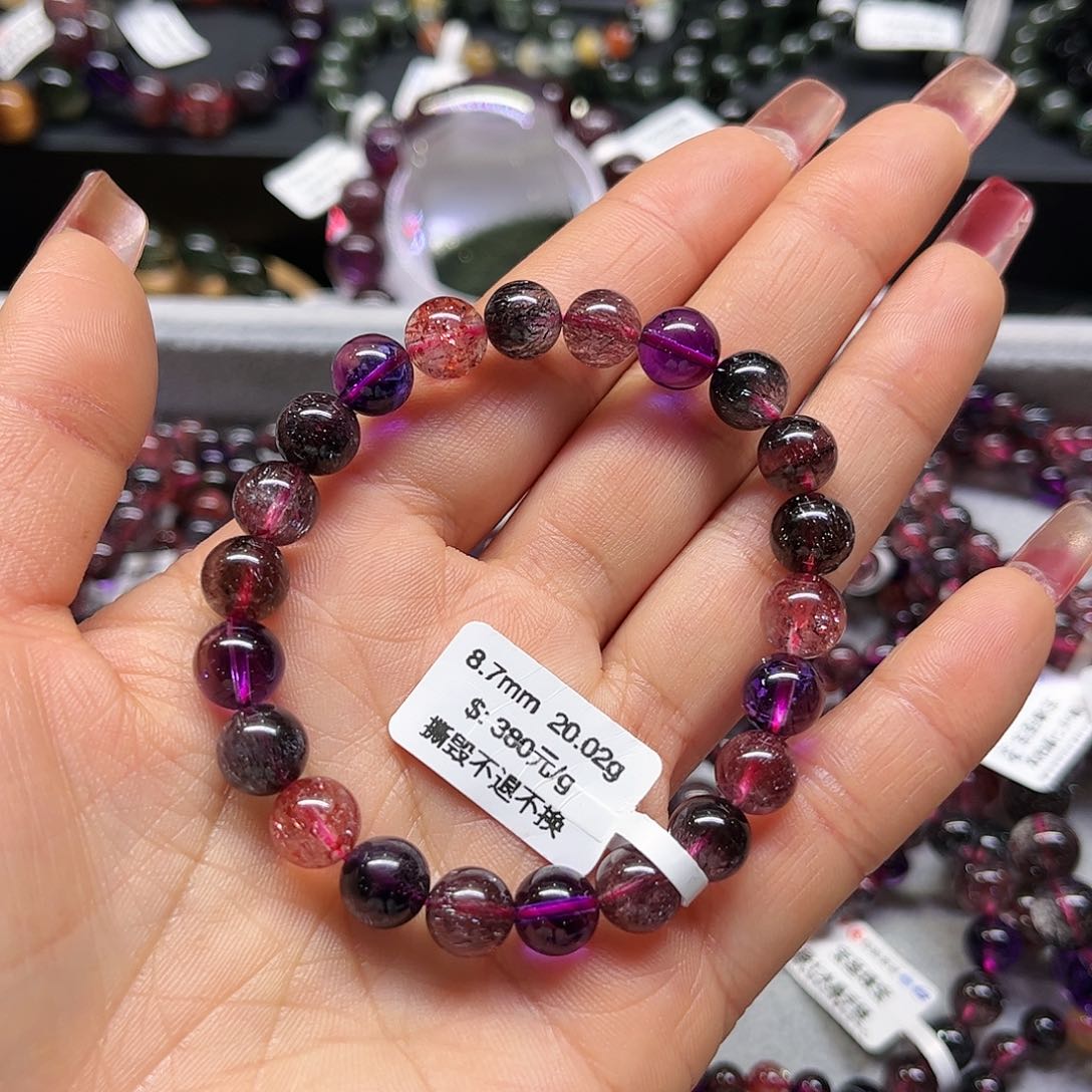 水晶手链未镶嵌手链