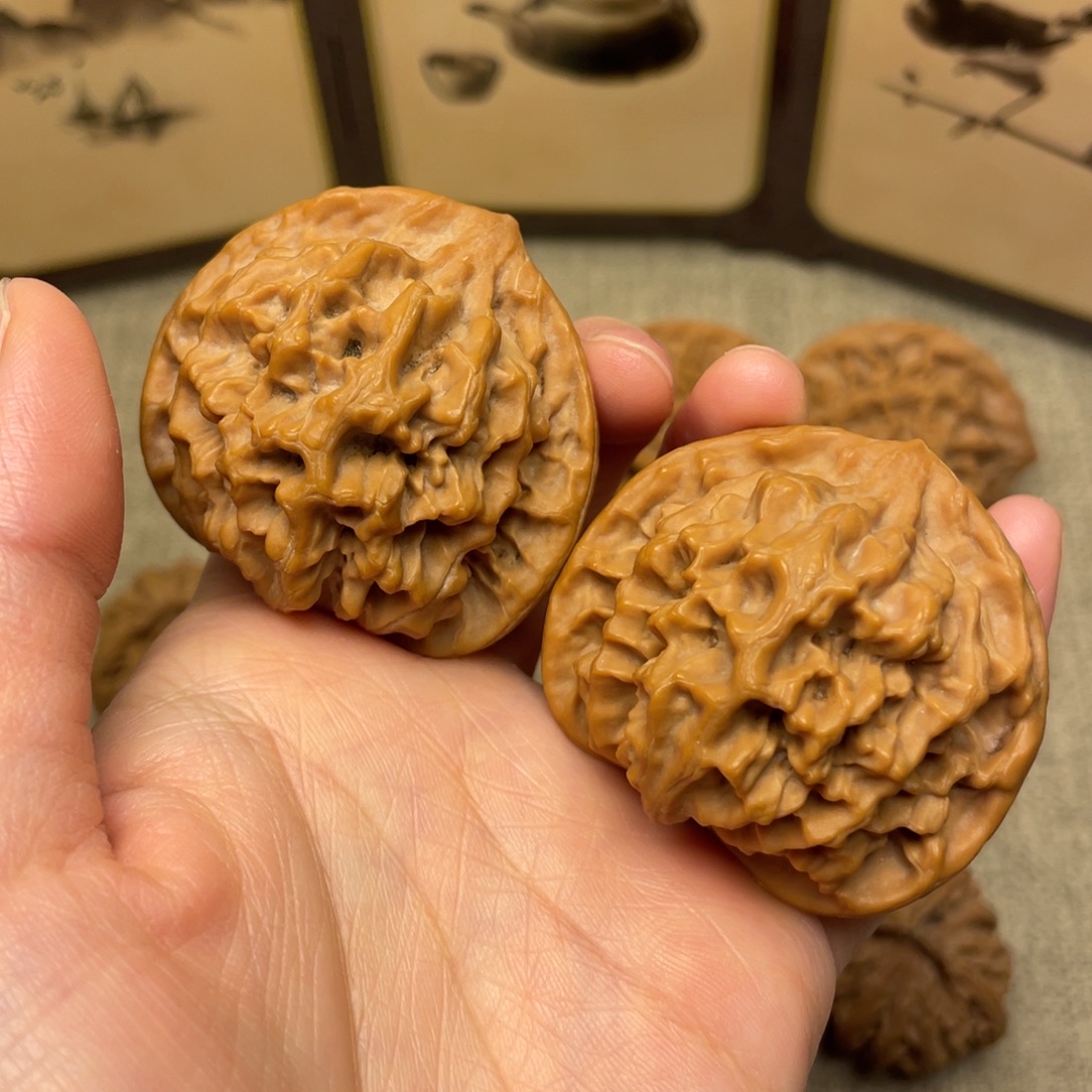 听***月把件文玩核桃秦岭核桃28号