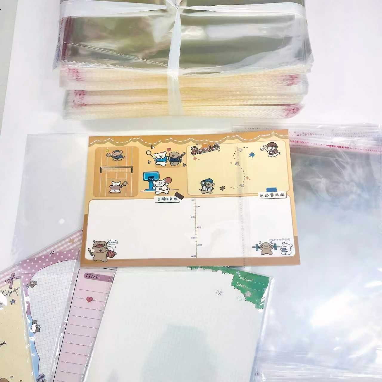B5拍纸本 A7便签本OPP袋