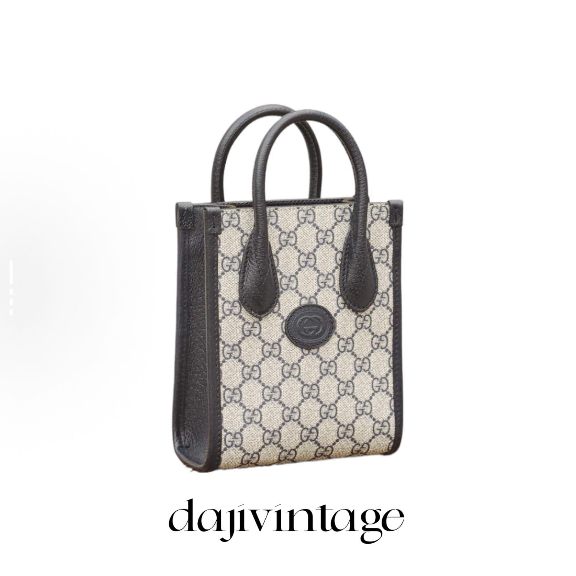 95新 GUCCI/古驰 大吉中古3/Gucci古驰深蓝琴谱斜挎包