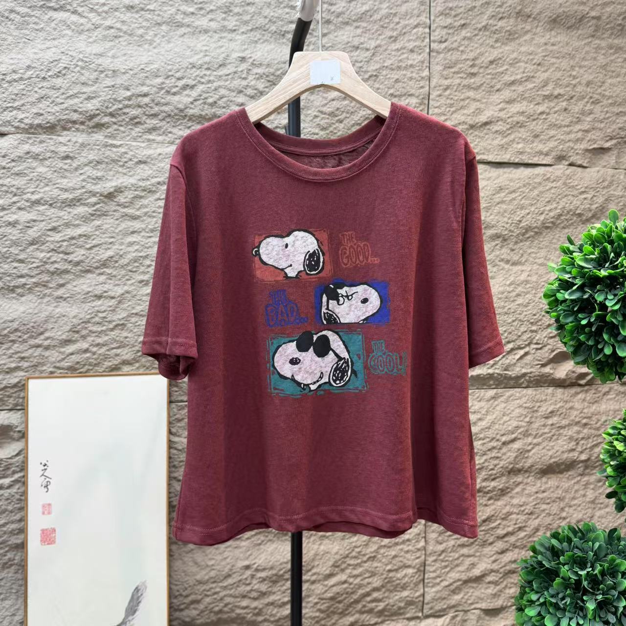 13506新款夏季卡通印花休闲时尚短袖T恤