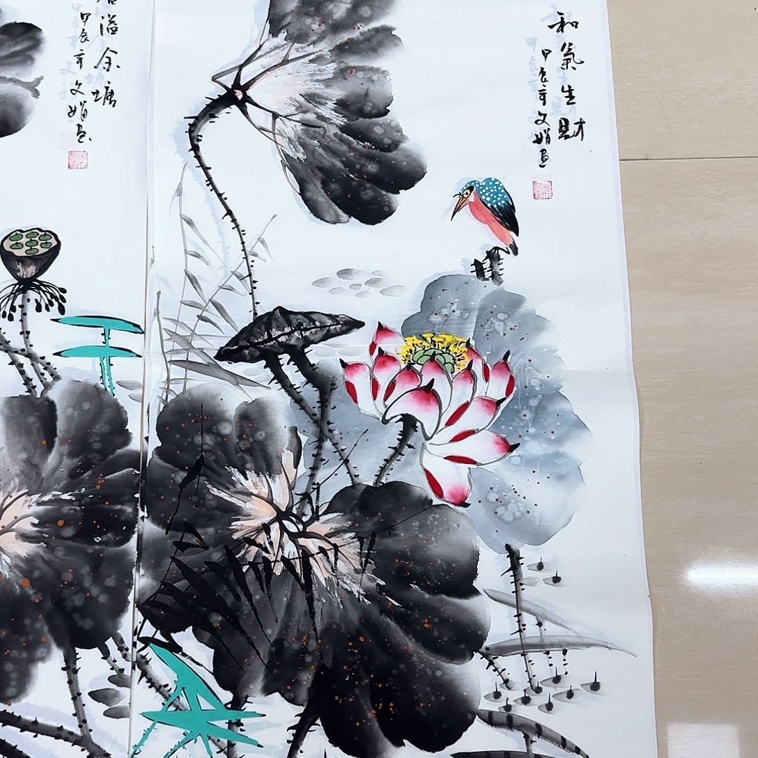 国画国画作品展。国画h