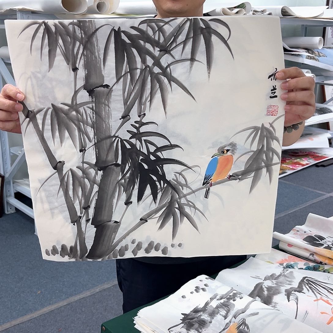国画宣纸国画作品纯手绘