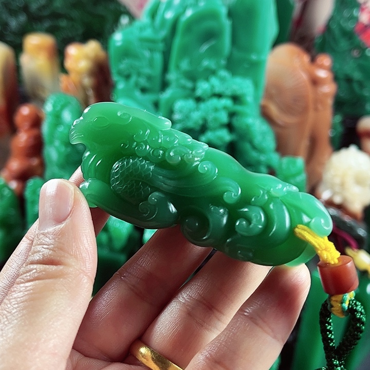 四川石雅安绿名贵石材