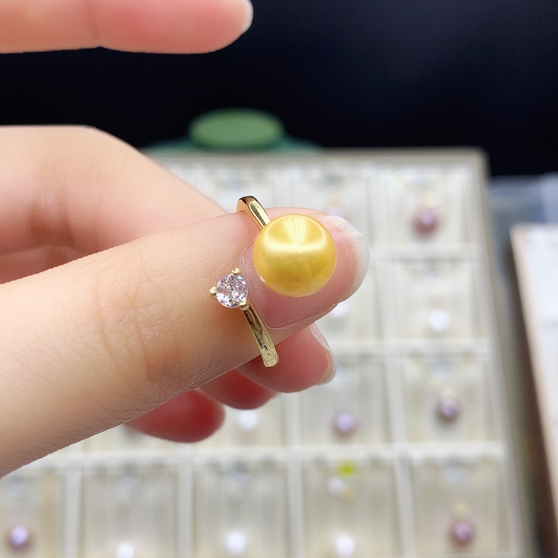 淡水珍珠颈饰合金