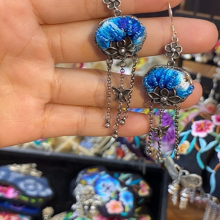 三醋酯纤维耳环耳钉