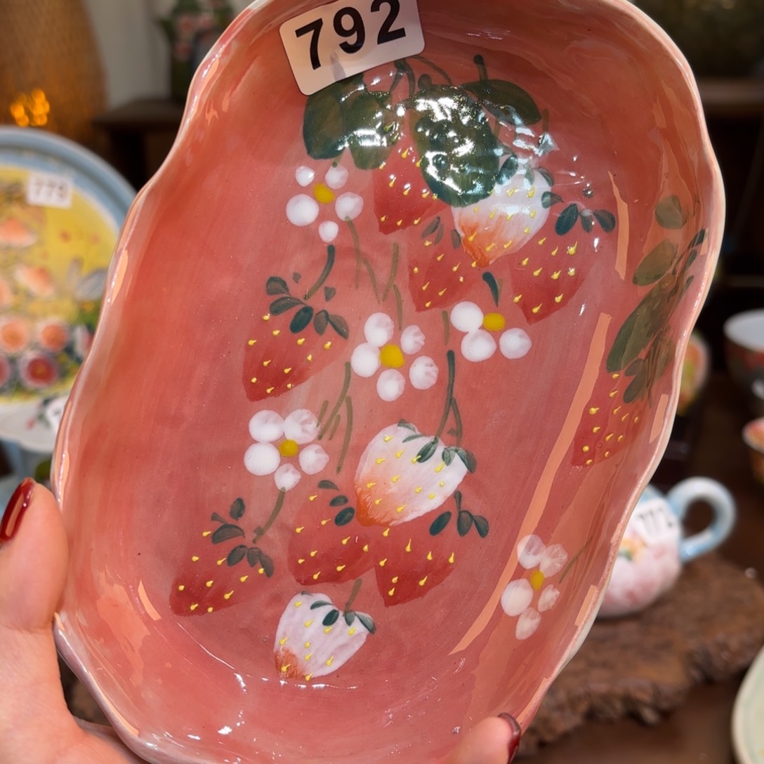 景德镇手绘高温釉下彩陶瓷茶具