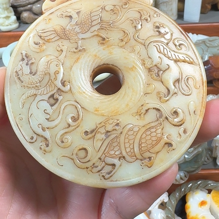 和田玉摆件未镶嵌知**乐