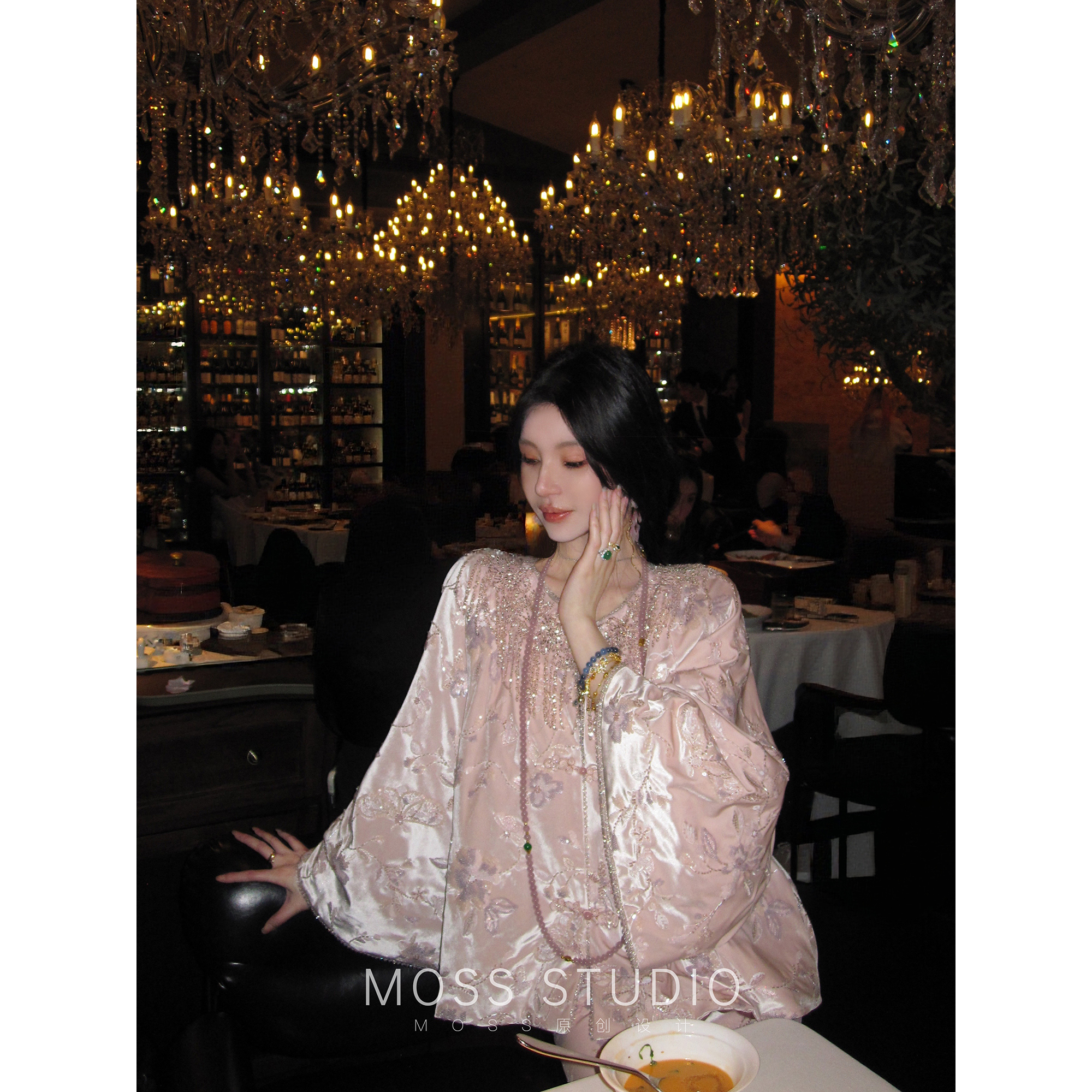 MOSS STUDIO  【绮梦花漾】新中式半裙