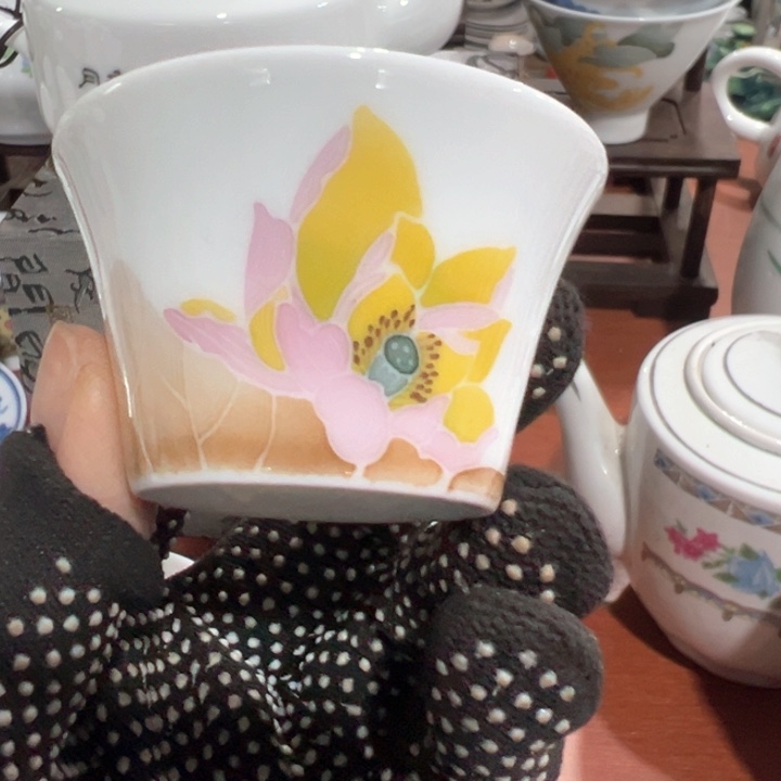 醴陵高温瓷手绘50毫升