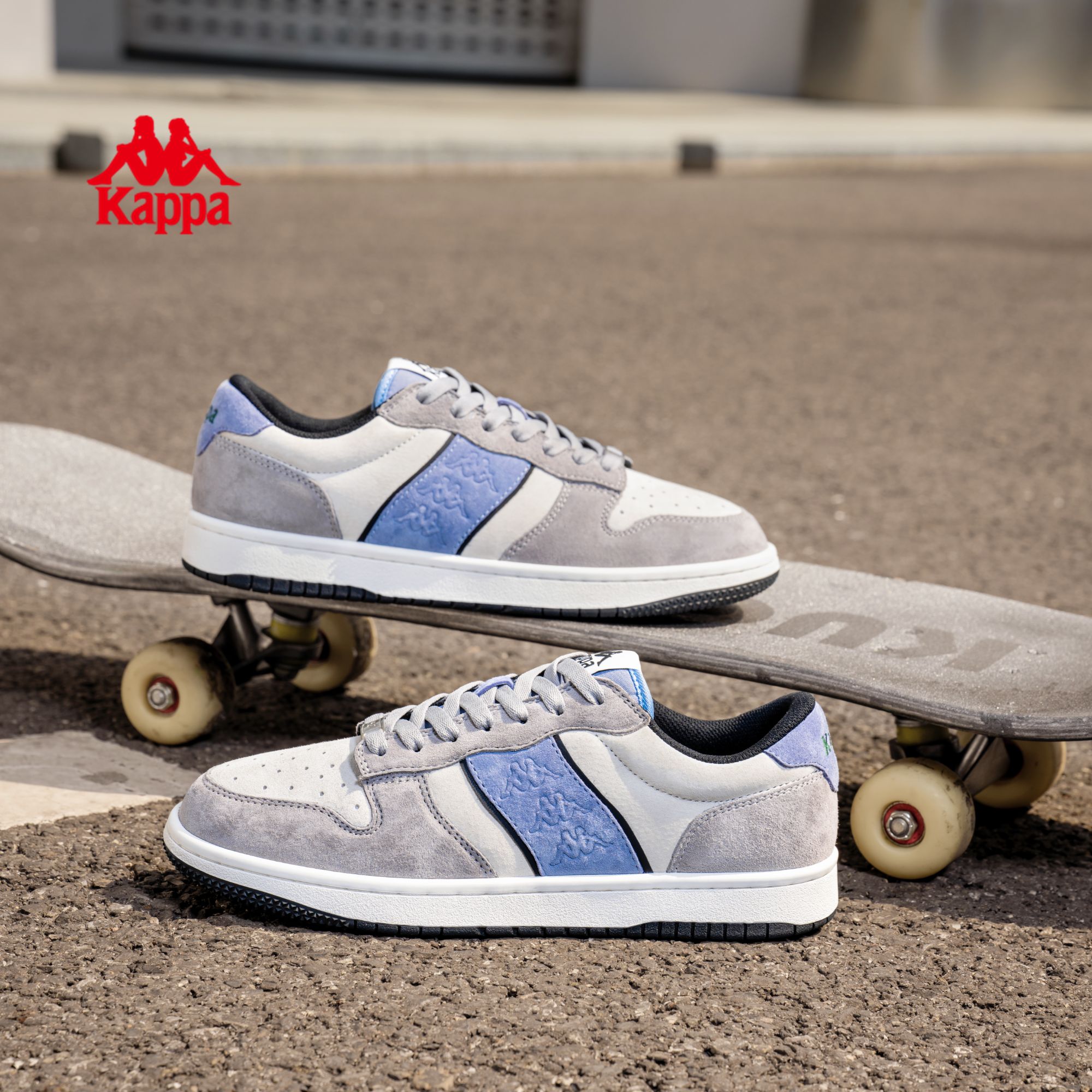 Kappa卡帕男鞋经典百搭板鞋秋冬新款休闲运动跑步鞋子K0EY5CC77CJ