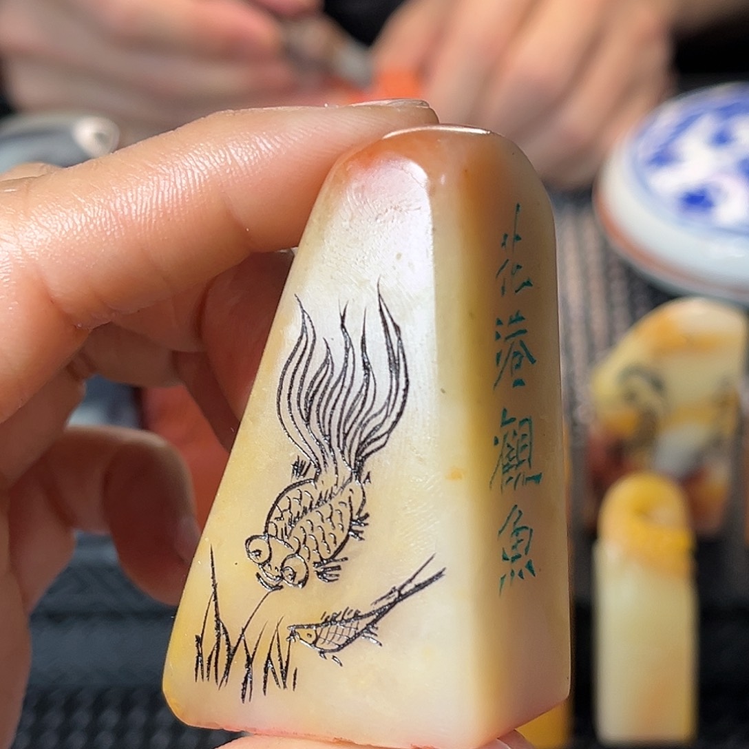 寿山石印石这种现象很容易出现