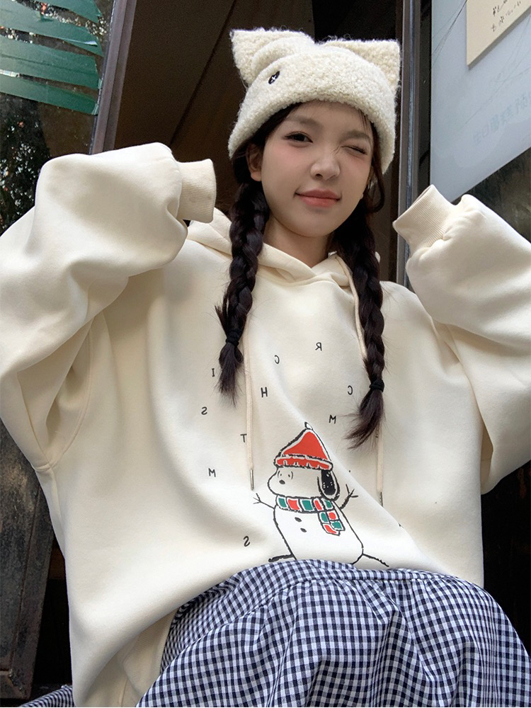 9509➕婴儿绒连帽卫衣