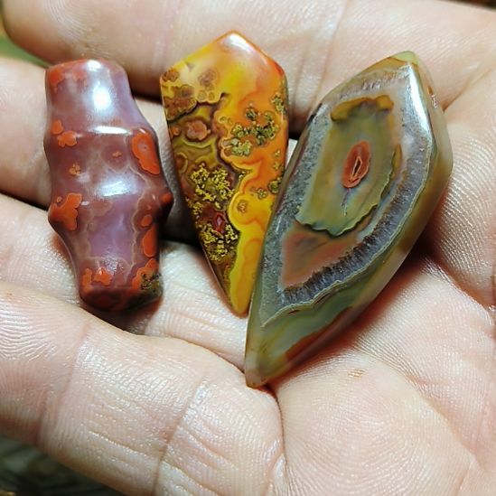 *****玛瑙/玉髓合金颈饰