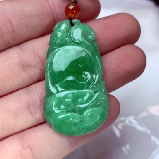 翡翠吊坠(不含链)未镶嵌