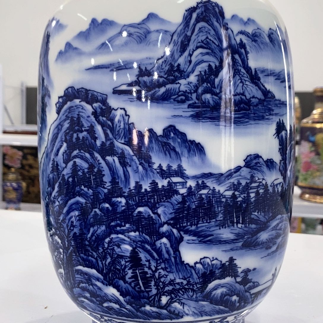 景德镇陶瓷花瓶摆件