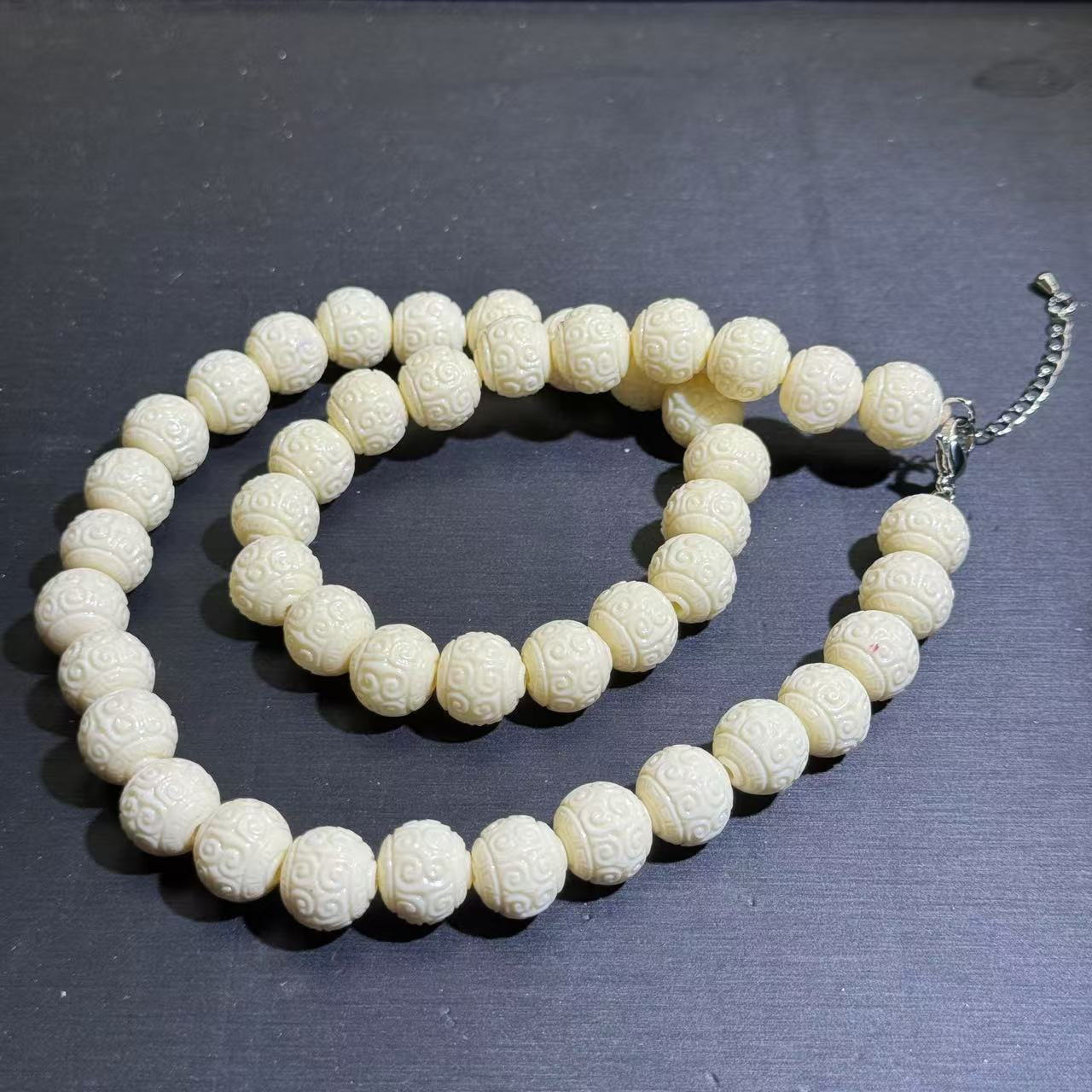  SS典藏轻奢像牙白色项链Z72