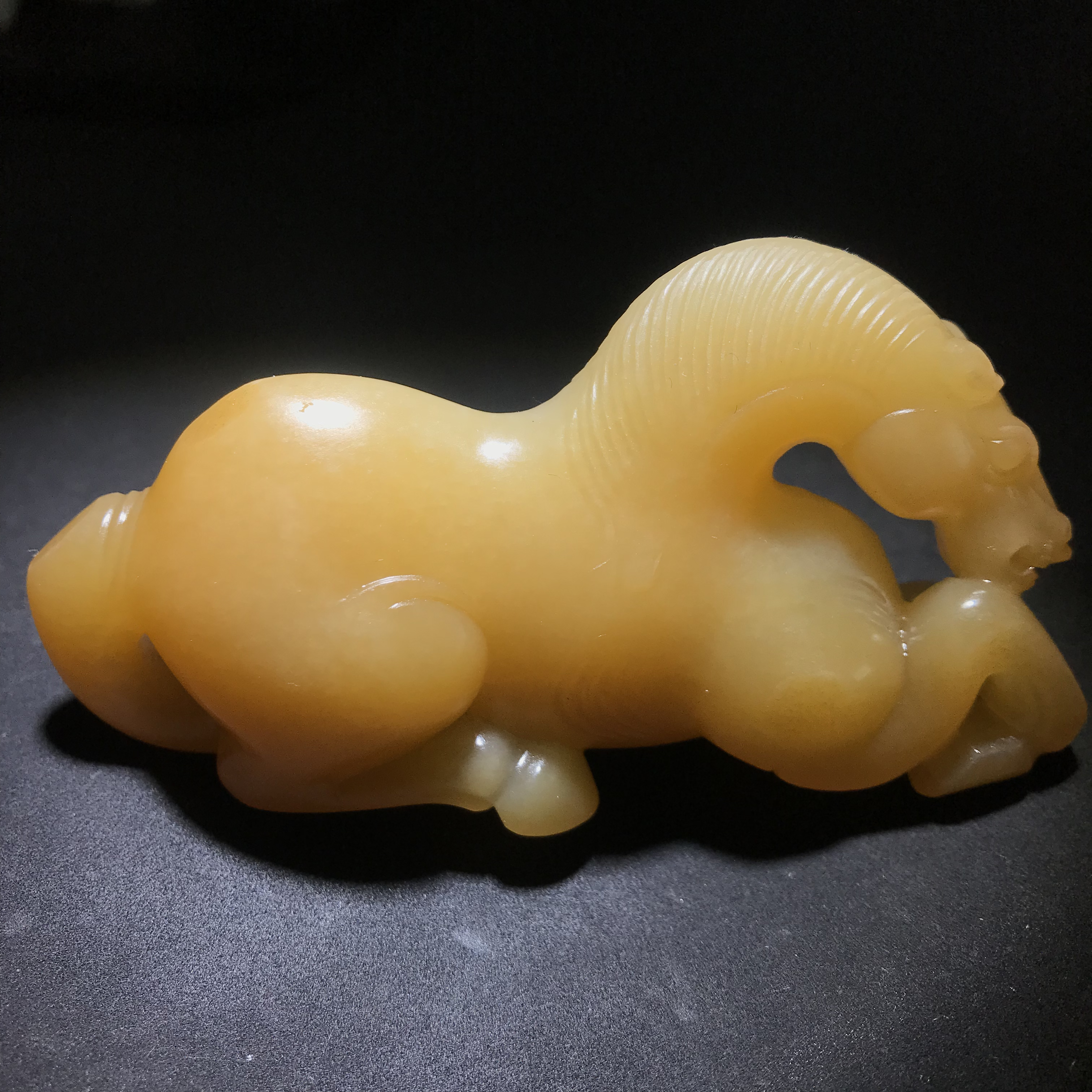 104克新疆和田玉马到成功