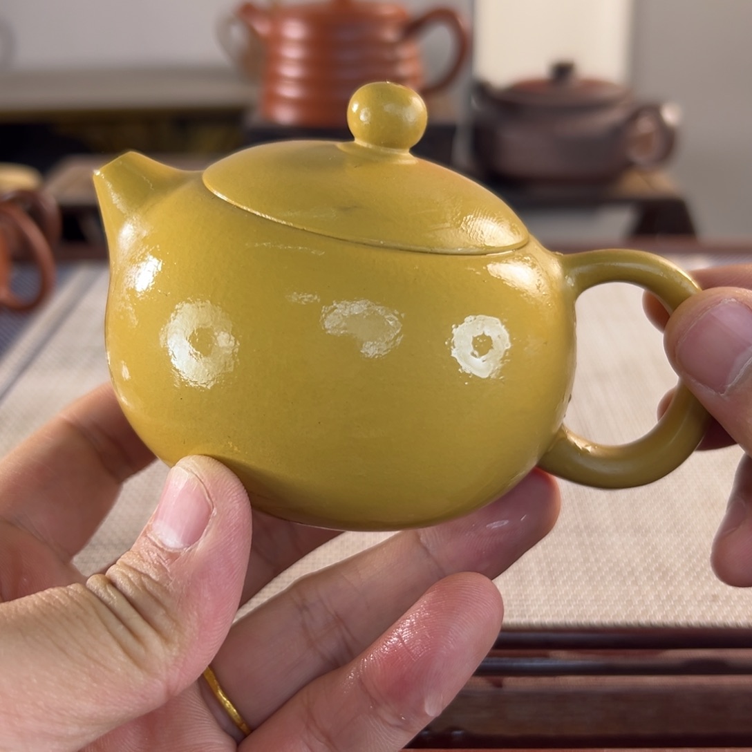 紫砂微瑕茶壶无礼盒款