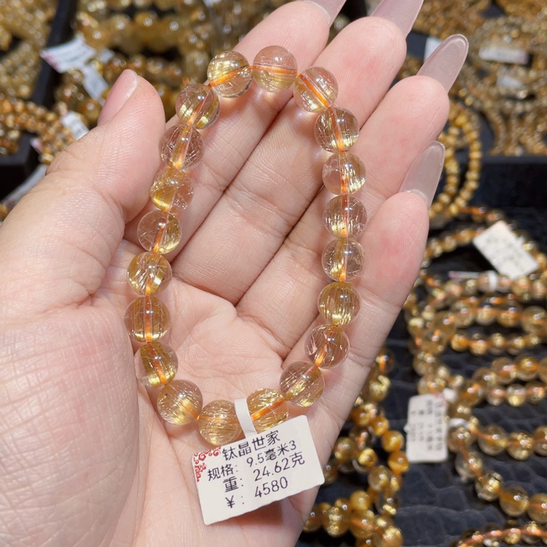 未镶嵌手链水晶天然钛晶手链