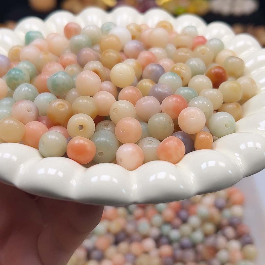 手串菩提根/象牙果卡10非料花皮苹果108颗