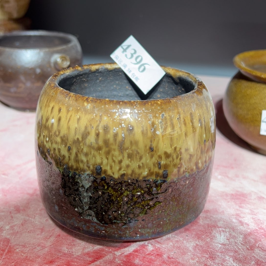 红陶口8高8 景德镇手工花盆