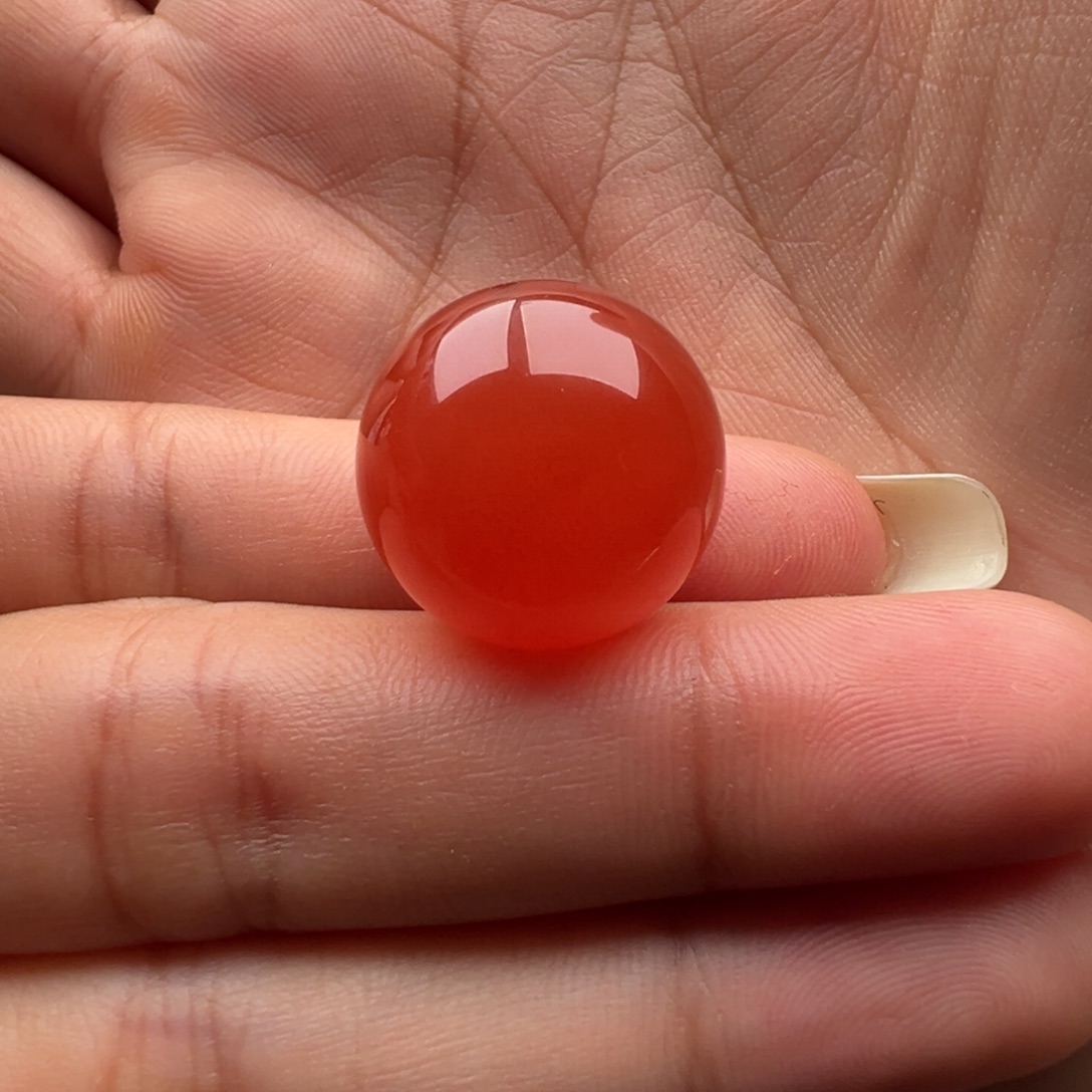 南红玛瑙未镶嵌圆珠18