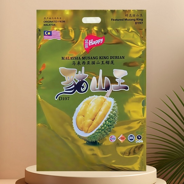 AA级双11榴莲欢乐牌猫山王D197孕妇宝妈高端人士保5房液氮锁鲜